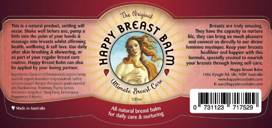 Happy Breast Balm 100ml - Image 2